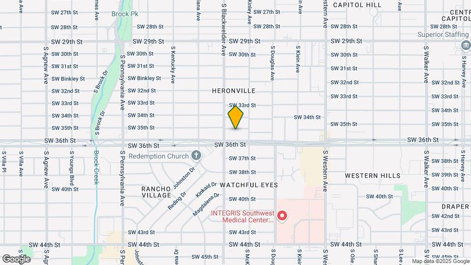 1224 SW 35th St Map and Location Details