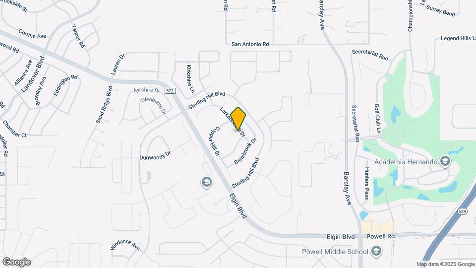 4341 Larkenheath Dr Map and Location Details