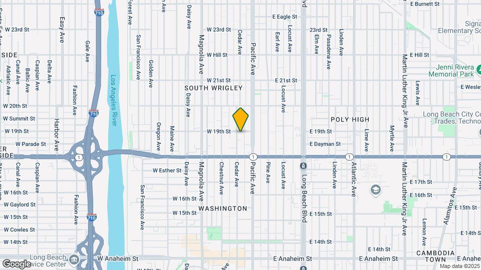 1880 Cedar Ave Map and Location Details