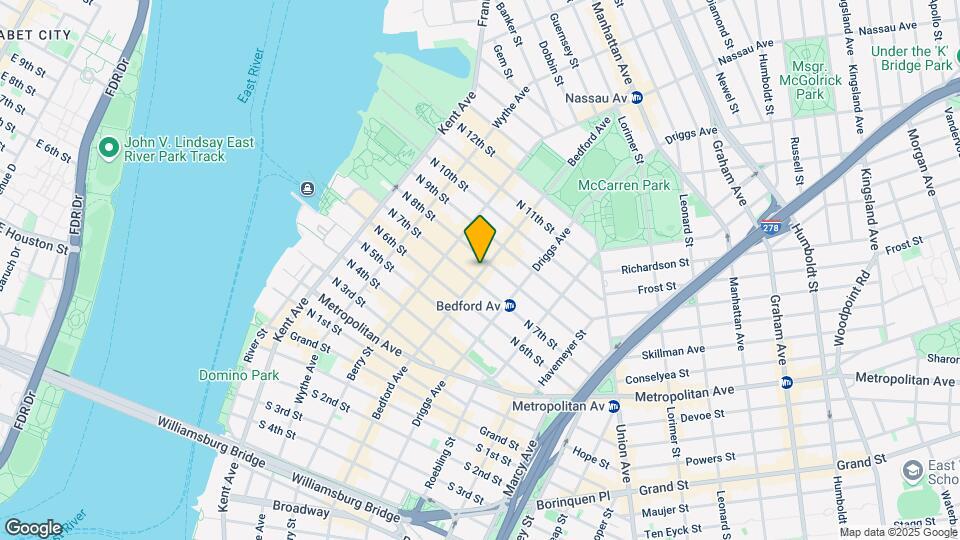 172 Bedford Ave Map and Location Details