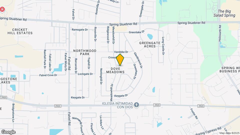 3318 Hartfield Ln Map and Location Details