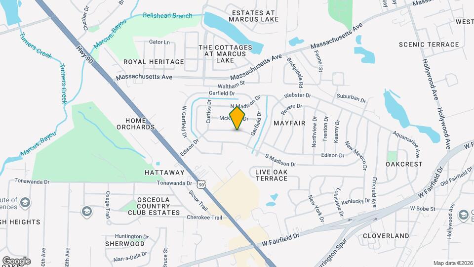 221 Edison Drive Map and Location Details