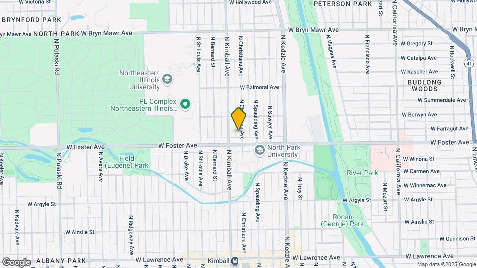 5220 N Christiana Ave Map and Location Details