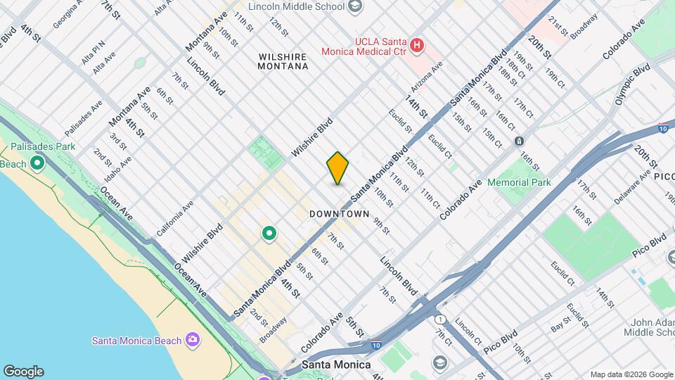 1328 9th St Map and Location Details