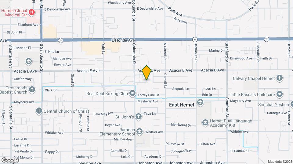 26114 Camphorwood Ave Map and Location Details