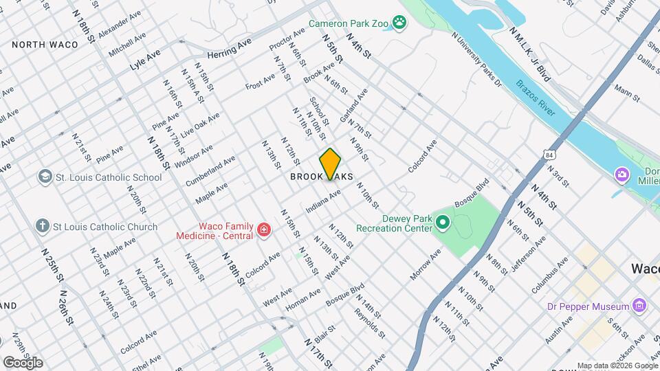 1612 N 11th St Map and Location Details