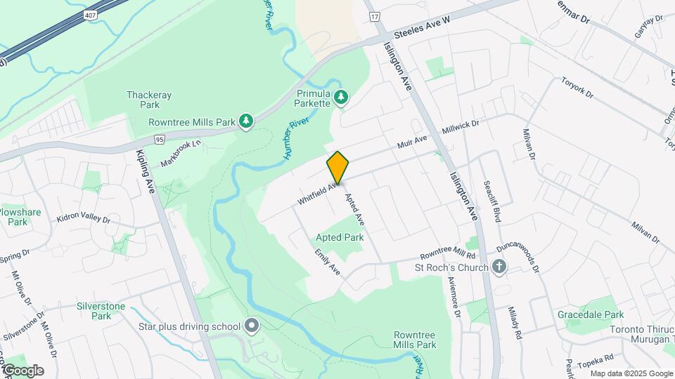 91 Whitfield Ave Map and Location Details