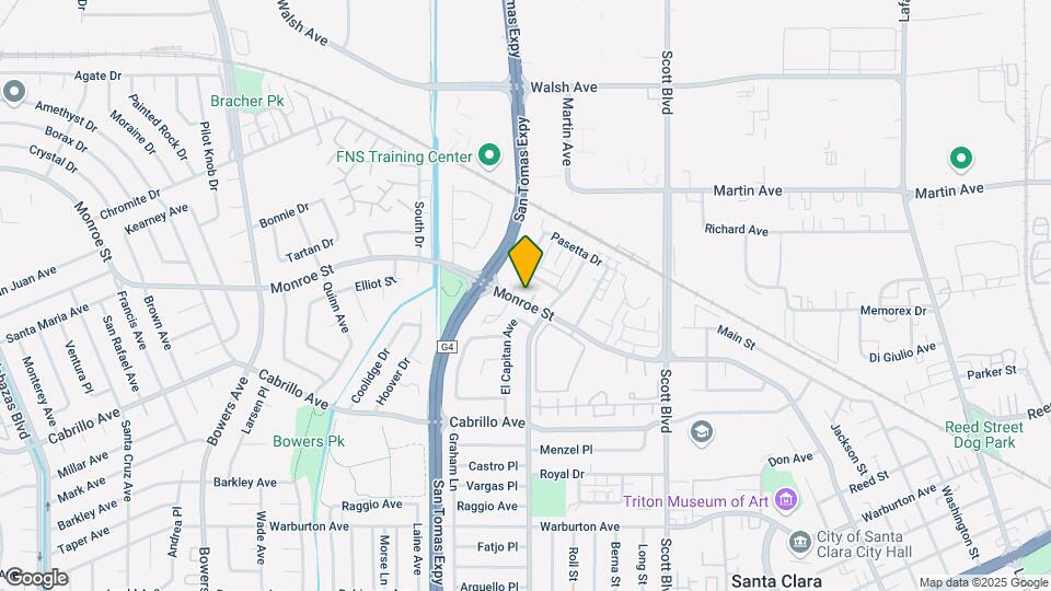 2325 Monroe St Map and Location Details