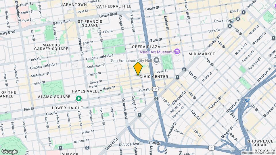 311 Grove St, Unit 3 Map and Location Details