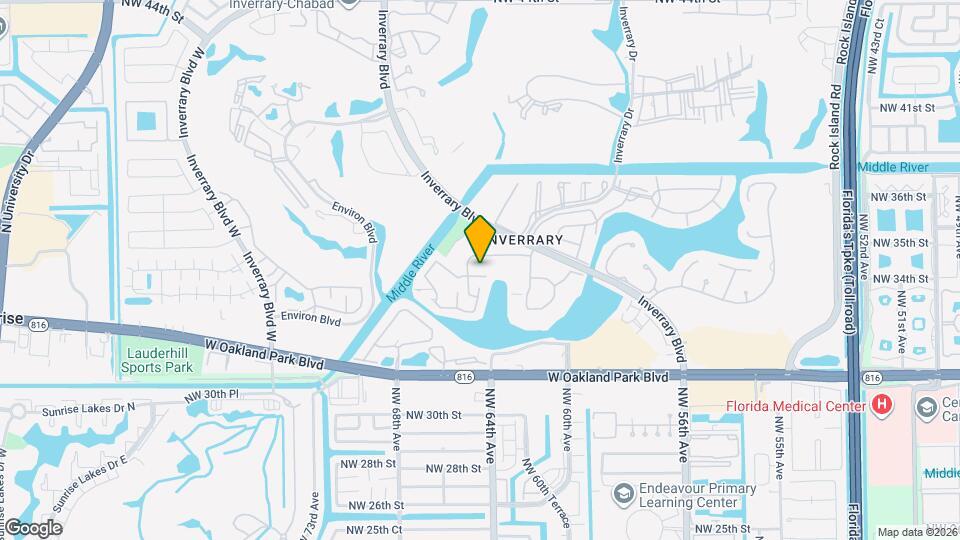 6443 Racquet Club Dr Map and Location Details