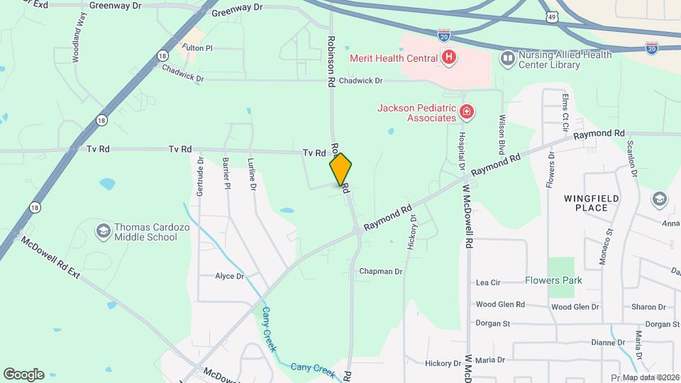 5211 Robinson Rd Map and Location Details