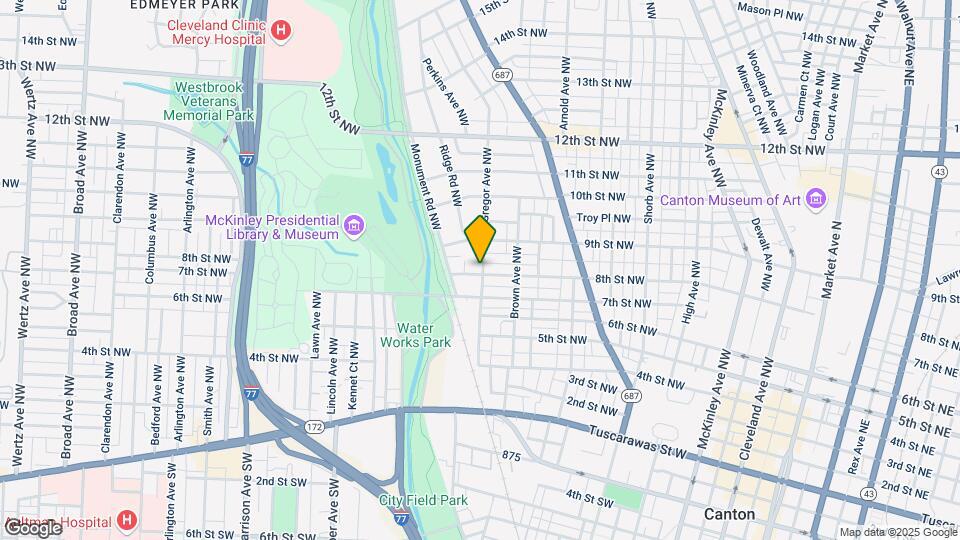 1401 8th St NW Map and Location Details