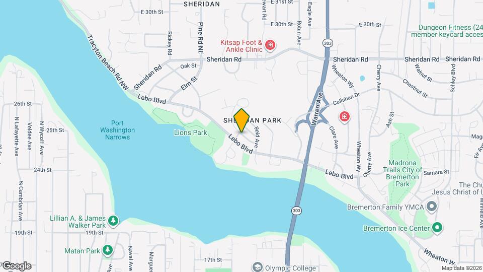 405 Willow St, Unit 405 Mapa y Detalles de la Ubicación