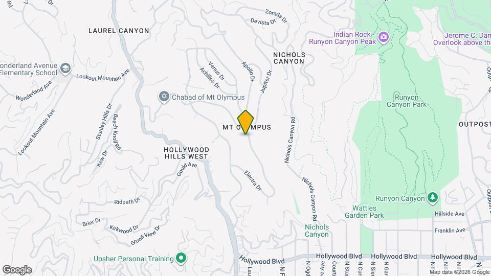 2175 Hercules Dr Mapa y Detalles de la Ubicación