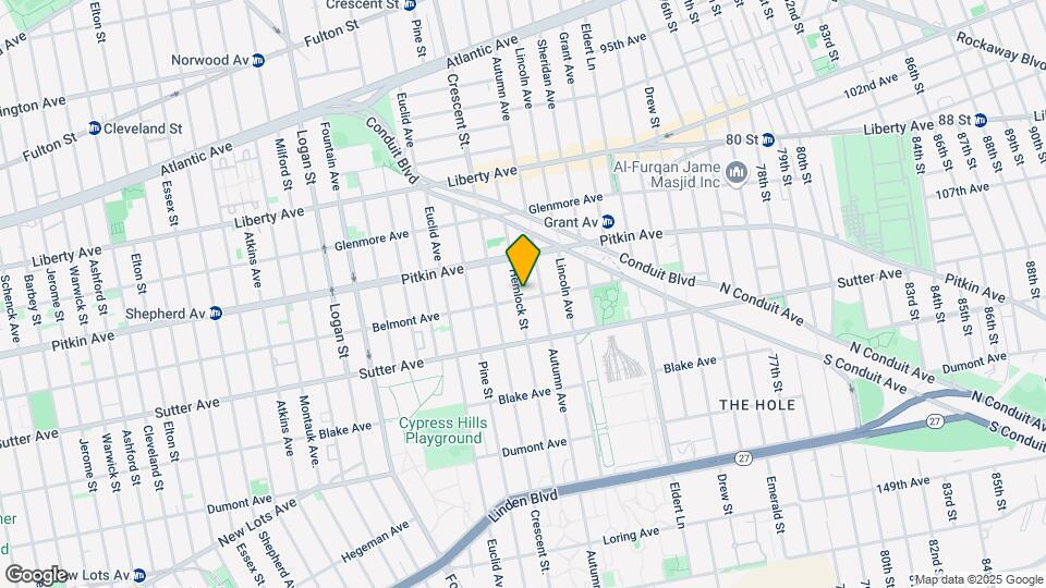 1089 Belmont Ave Mapa y Detalles de la Ubicación