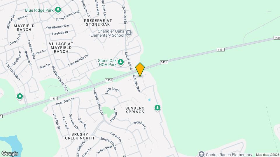 112 E Adelanta Place Map and Location Details