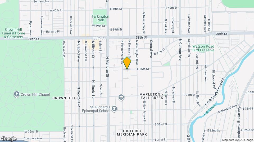 115 E 36th St Map and Location Details