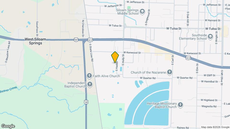 1108 S Haden Map and Location Details