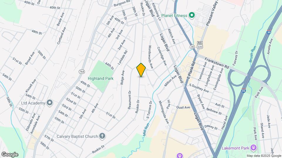 317 Ruskin Dr Map and Location Details