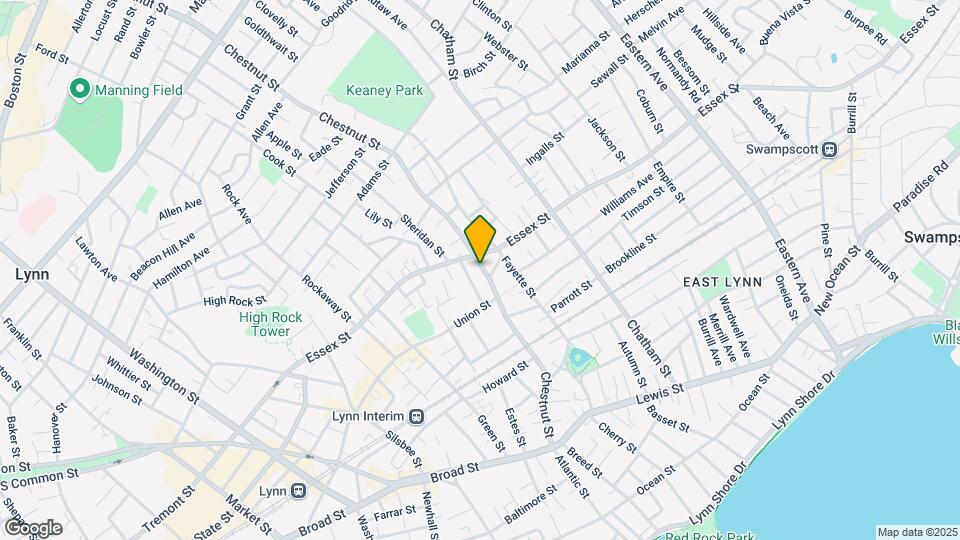 180-182 Chestnut St Mapa y Detalles de la Ubicación