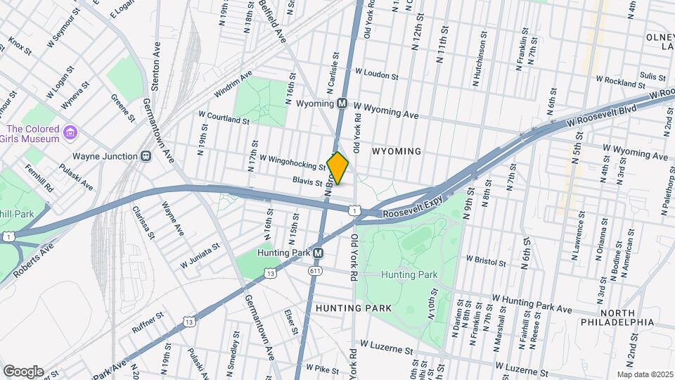 1323 W Roosevelt Blvd Map and Location Details