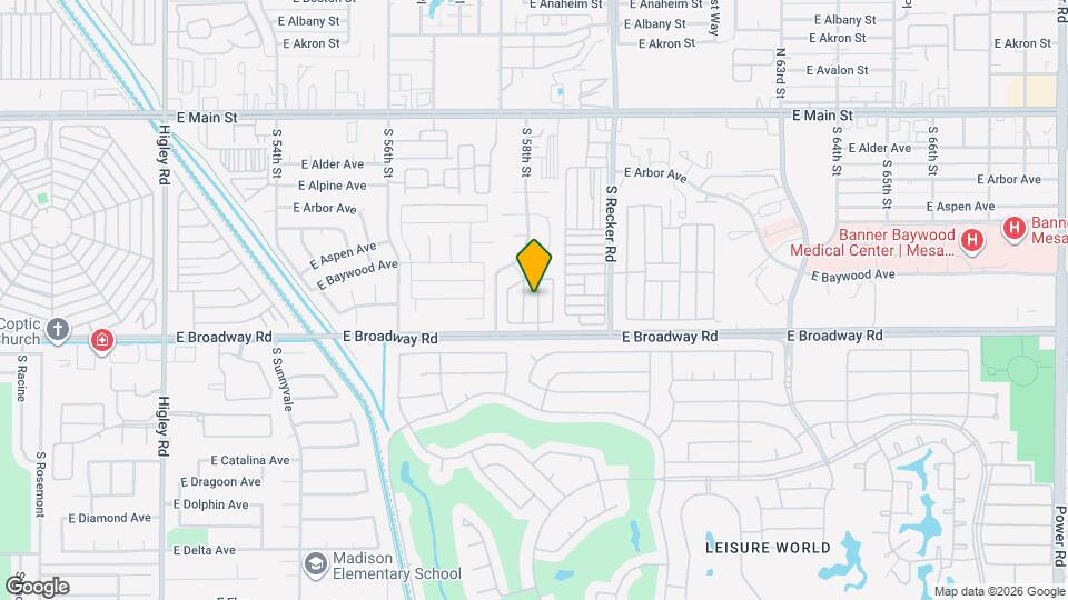 Broadway Estates Map and Location Details