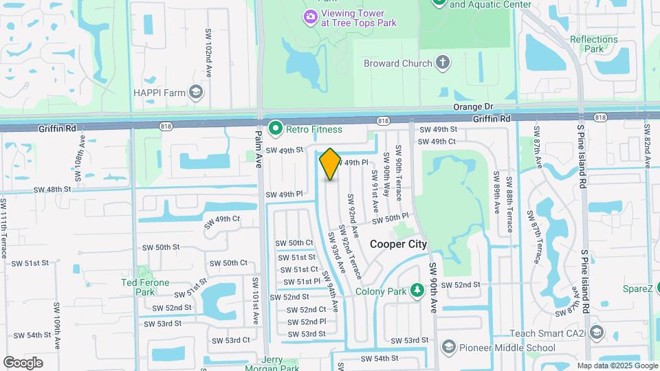 4972 SW 93rd Ave Map and Location Details