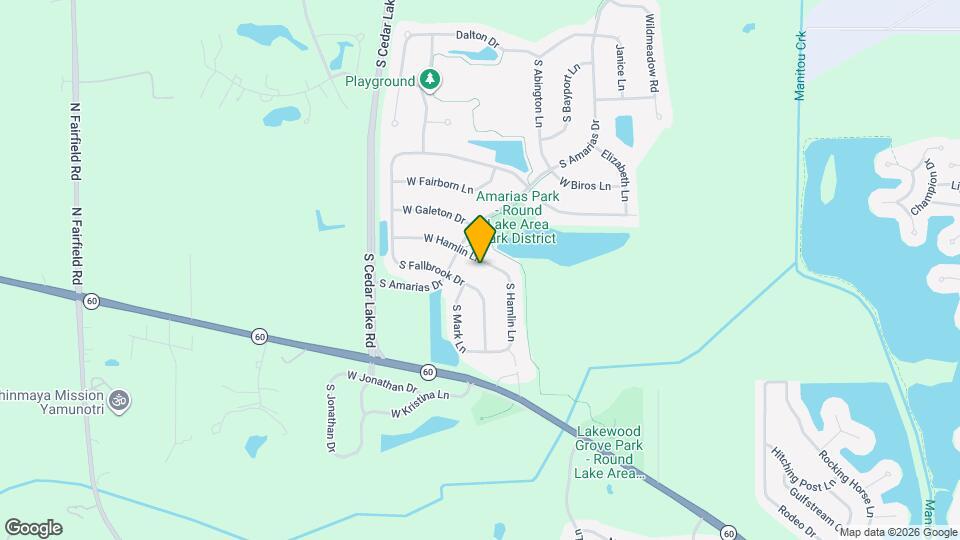 487 W Hamlin Ln Map and Location Details