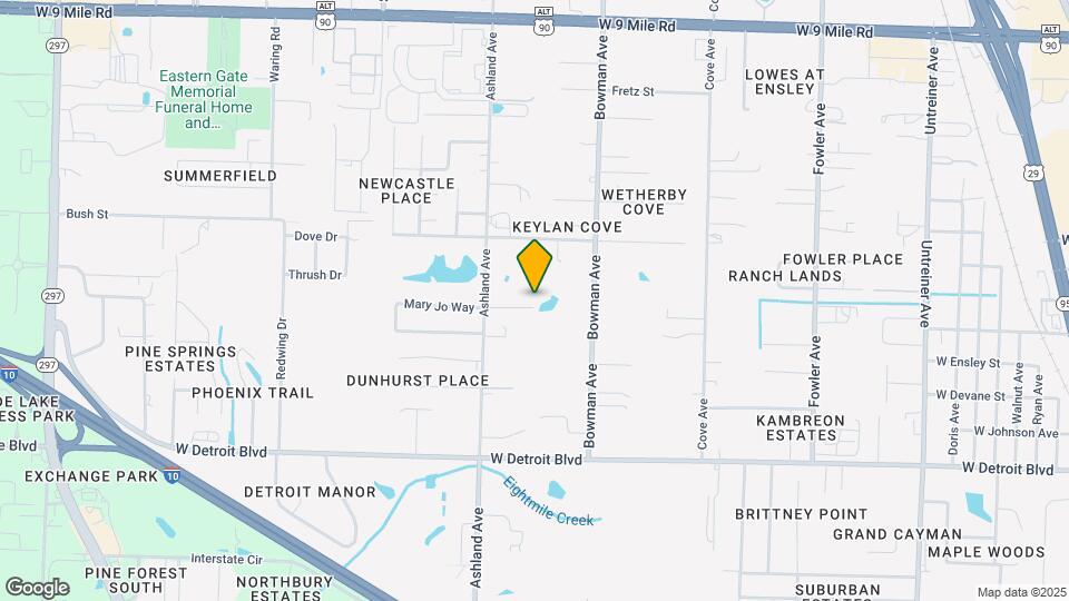 1904 Mary Jo Way Map and Location Details