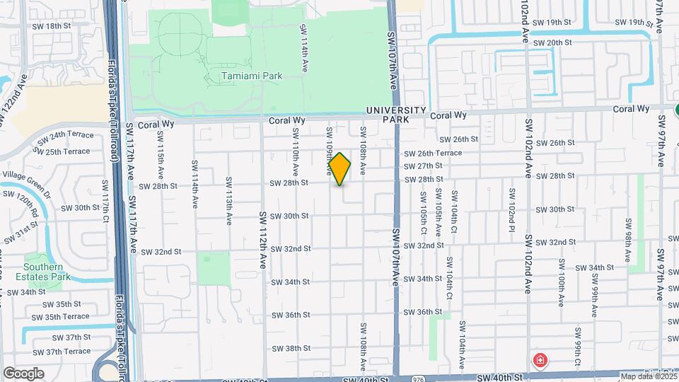 2810 SW 108th Pl Map and Location Details