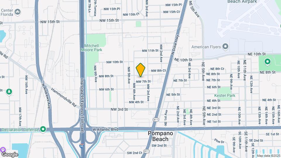 329 NW 7th St Mapa y Detalles de la Ubicación