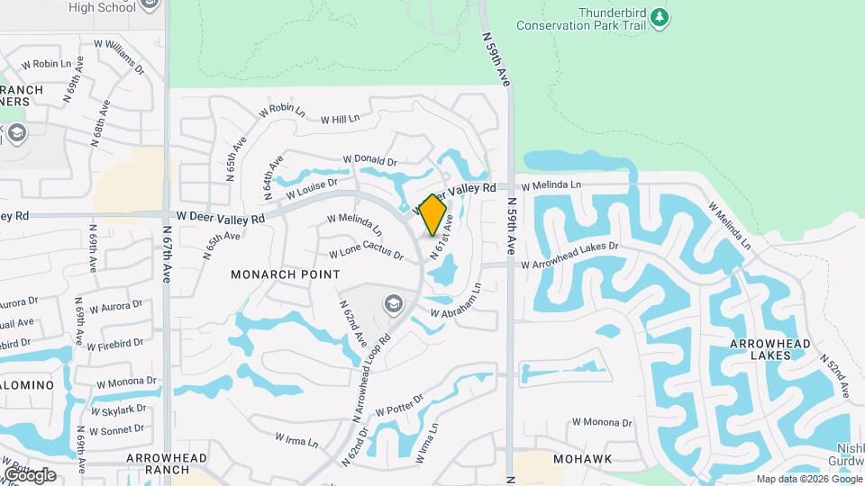 21644 N 61st Ave Map and Location Details
