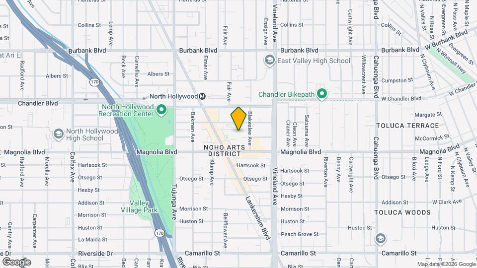 11115 McCormick St, Unit Unit#403 Mapa y Detalles de la Ubicación