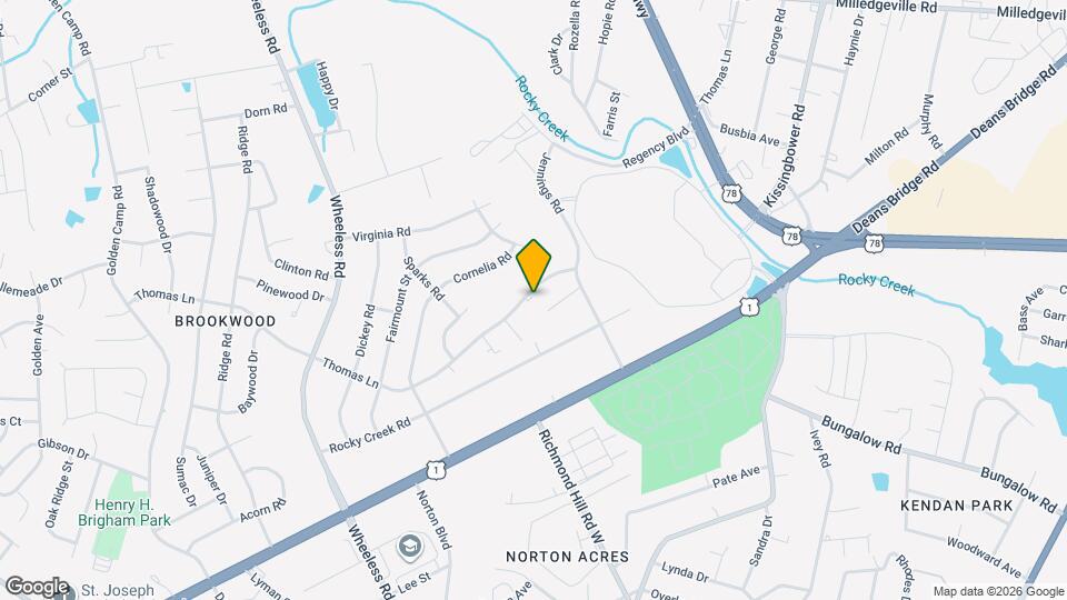 2808 Thomas Ln Map and Location Details