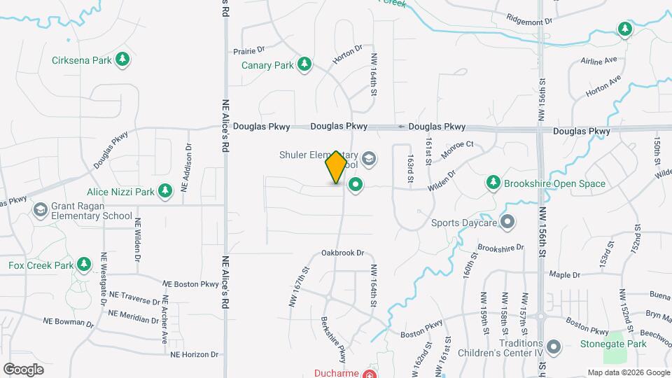 16609 Wilden Dr Map and Location Details
