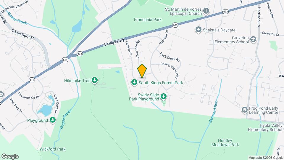 4500 Lantern Pl Map and Location Details