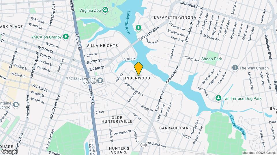 2612 Middle Ave Mapa y Detalles de la Ubicación