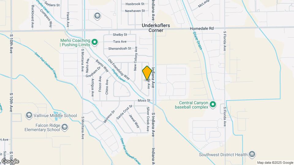 16633 Sadie Ave Mapa y Detalles de la Ubicación