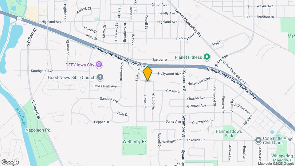 1305-1305 Tracy Ln Map and Location Details