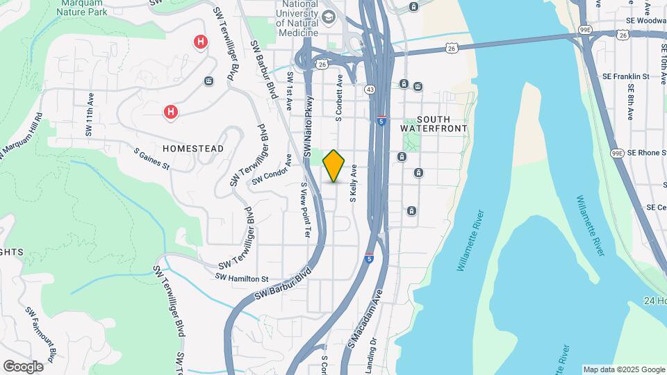 3915 S Corbett Ave, Unit 4 Map and Location Details