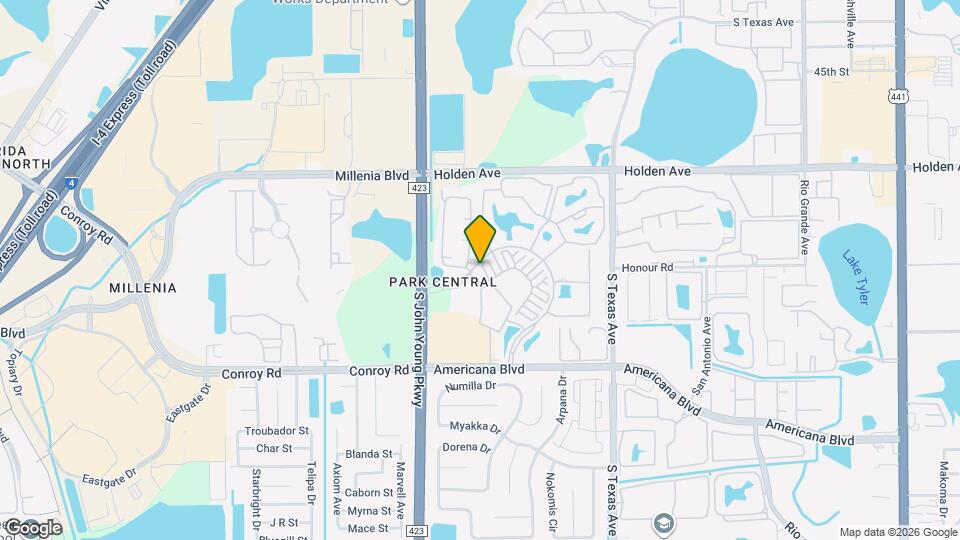 2604 Grand Central Pkwy Map and Location Details