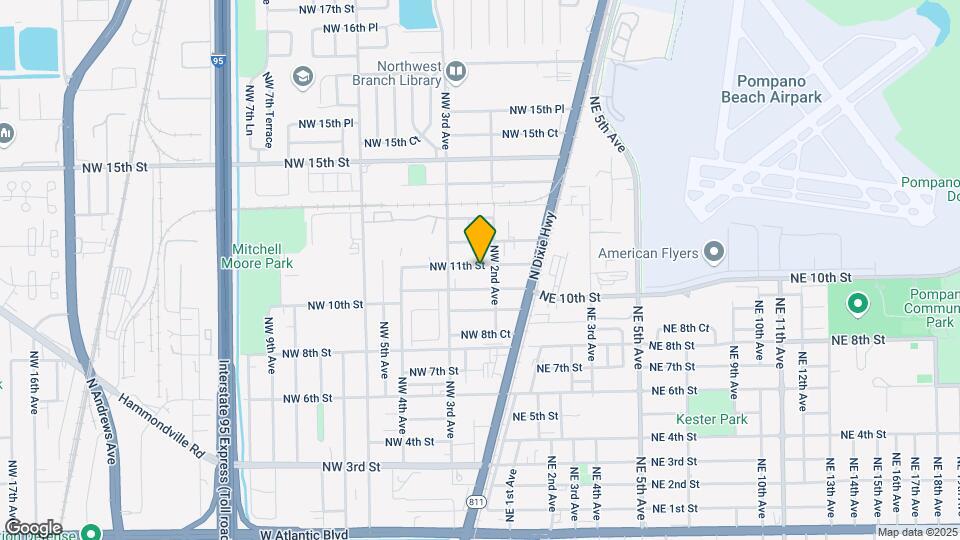 212 NW 11th St Map and Location Details