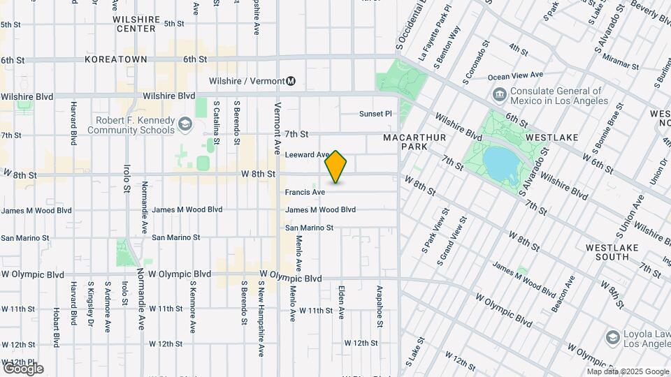 2853 Francis ave Mapa y Detalles de la Ubicación