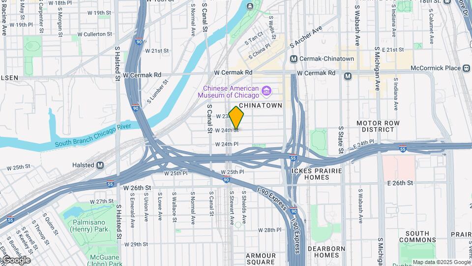 333-343 W 24th St Mapa y Detalles de la Ubicación