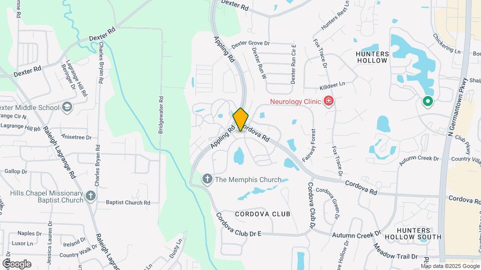 7520 Crystal Lake Dr Map and Location Details