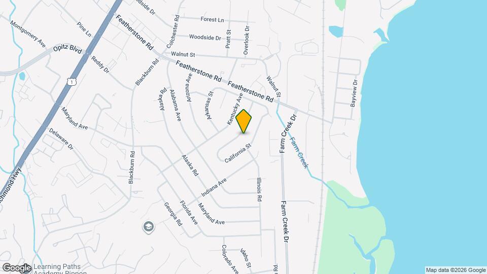 1423 California St Map and Location Details