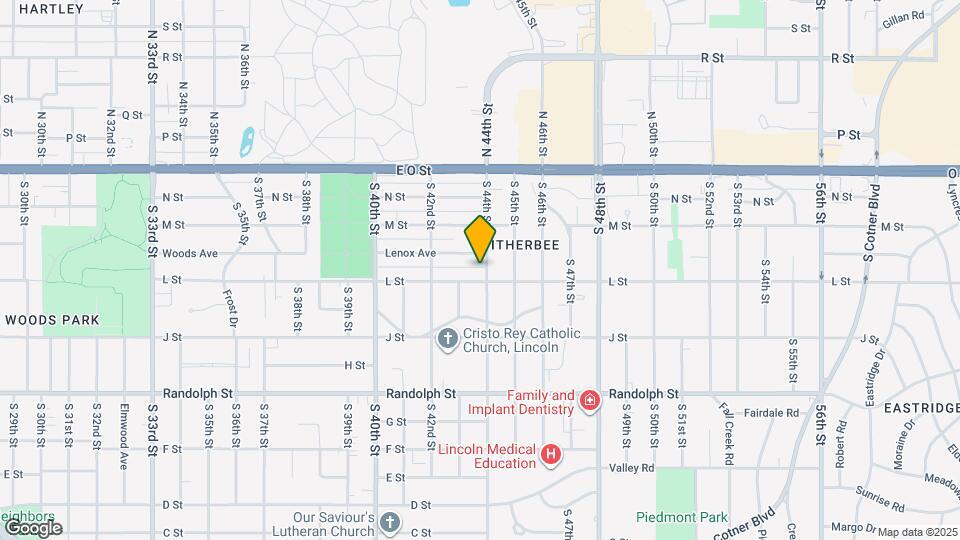 375 S 44th St Map and Location Details