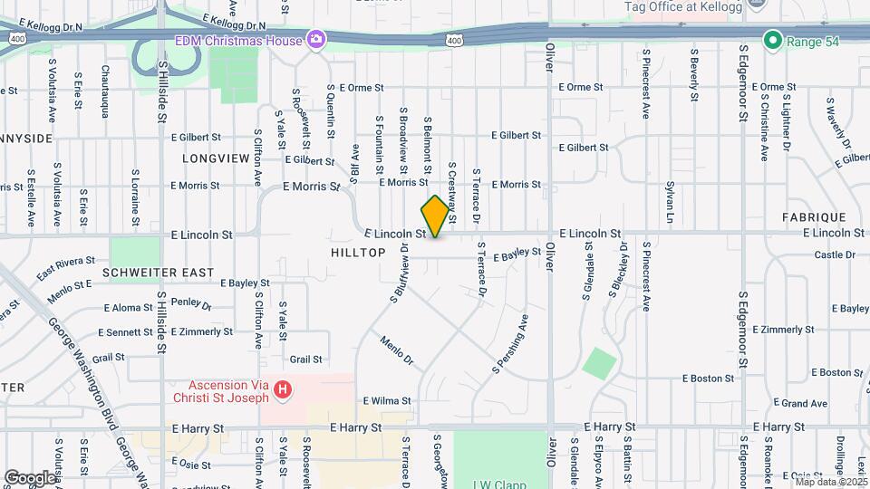 4311 E Lincoln St Map and Location Details