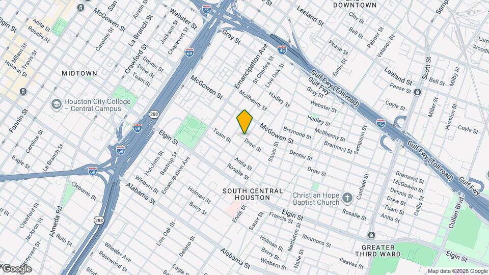 2714 Nagle St Map and Location Details