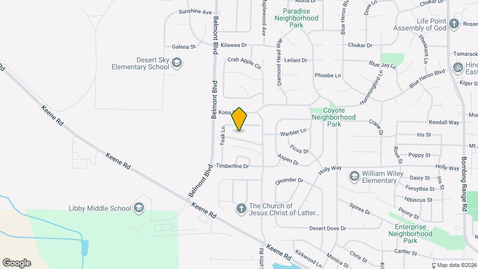 5988 Beechwood St Map and Location Details